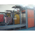 tin cans automatic empty tank unloading depalletizer machine